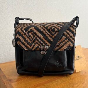 Patricia Nash Tribal Weave Leandra Flap Crossbody